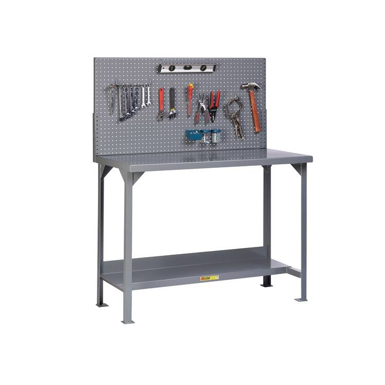 Fixed Height Welded Steel Workbench - Model WST2244836PB