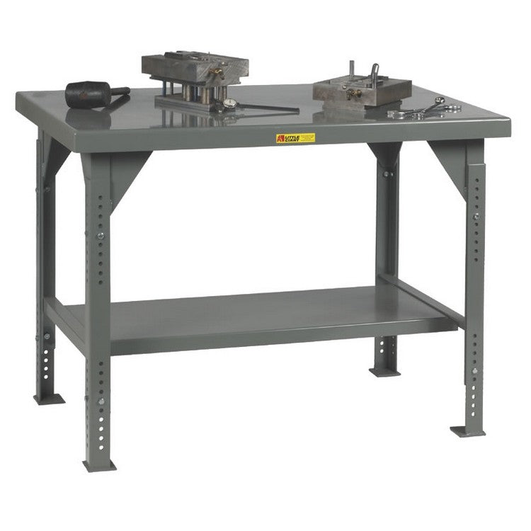 Little Giant HD Adjustable Height Workbench w/ Drawer - Model WW3660-HD-ADJ