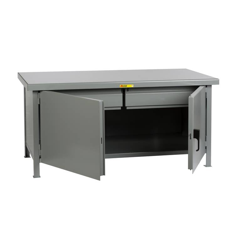 Little Giant 2 Drawer Heavy Duty Cabinet Workbench - Model WWC-3672-2HD