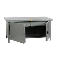 Thumbnail for Little Giant 2 Drawer Heavy Duty Cabinet Workbench - Model WWC-3672-2HD
