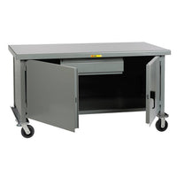 Thumbnail for Mobile Heavy-Duty Cabinet Workbench - Model WWC3672HD6PHFL
