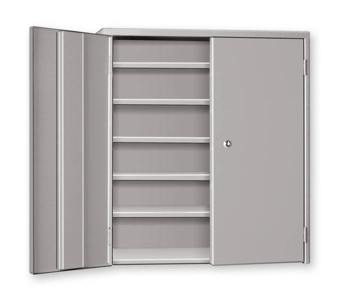 Pucel Wall & Bench Cabinet w/ 6 Shelves