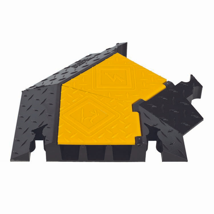 Cable Protector Yellow Jacket Right Turn - Model YJ3TR-225-Y/B