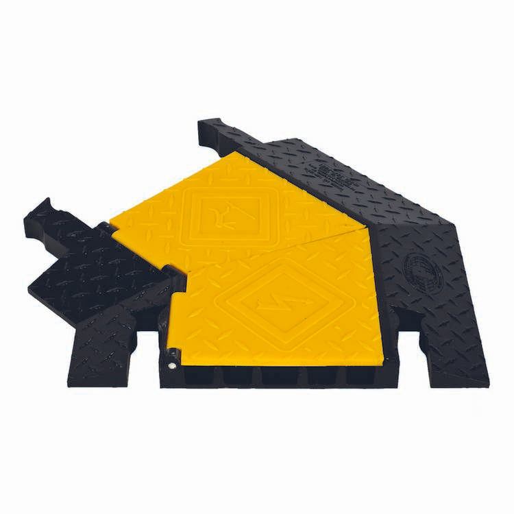Cable Protector Yellow Jacket Left Turn - Model YJ5TL-125-Y/B