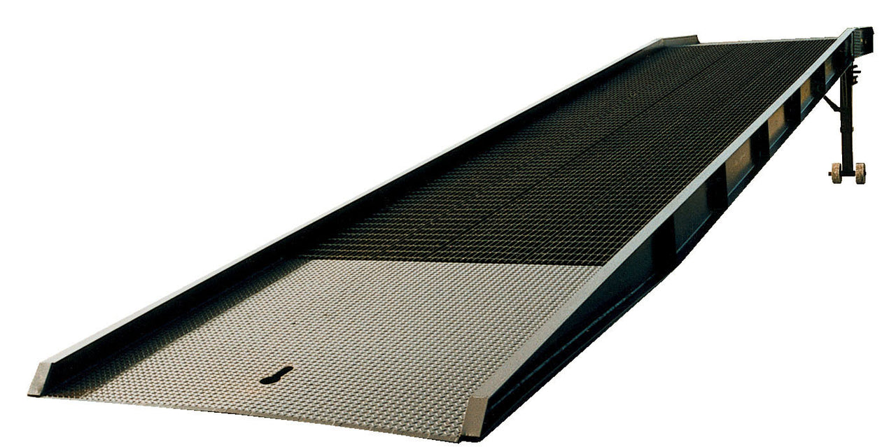 85"W x 30'L Overlap Style Steel Yard Ramp w/ 20,000-lbs Capacity