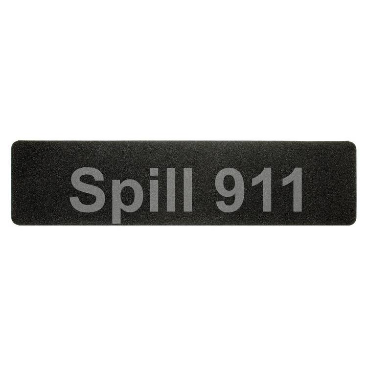 6" x 24" Black Standard Anti Slip Stair Tread - Model NSTS624N