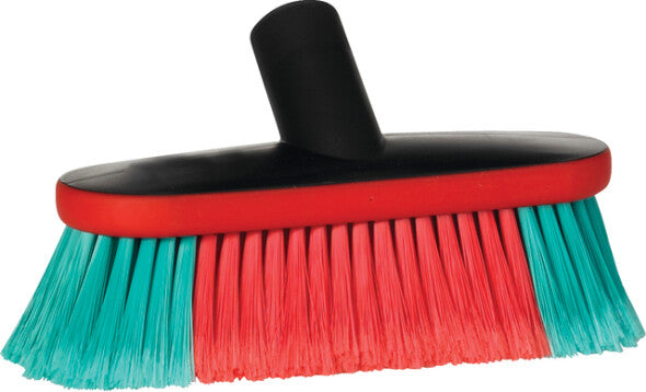 Vikan 9" Waterfed Vehicle Brush- Soft/Split, Transport Line