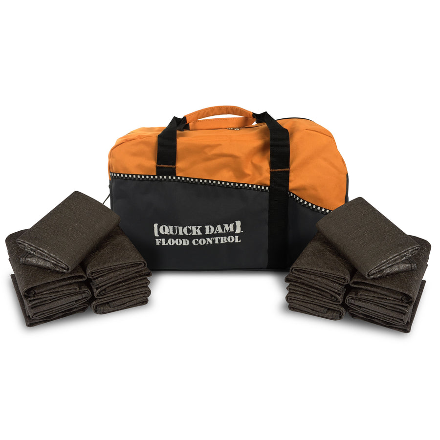 Quick Dam Grab & Go Duffel Bag Kit 5ft Flood Barriers 14/Bag
