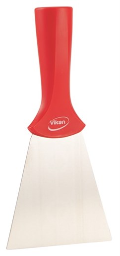 Vikan 4" Handle Mounted Stainless Steel Scraper