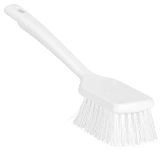 ColorCore 12" Short Handle Scrubbing Brush, Stiff