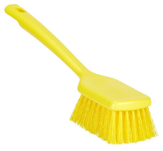 ColorCore 12" Short Handle Scrubbing Brush, Stiff