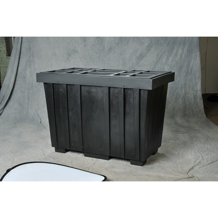 220-Gallon Spill Kit Box with Lid - Black
