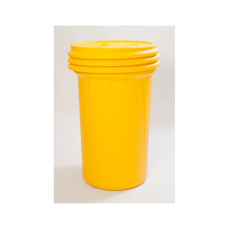55-Gallon Lab Pack Yellow Screw-On Lid