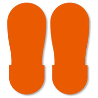 Thumbnail for Mighty Line Orange BIG Footprint - Pack of 50