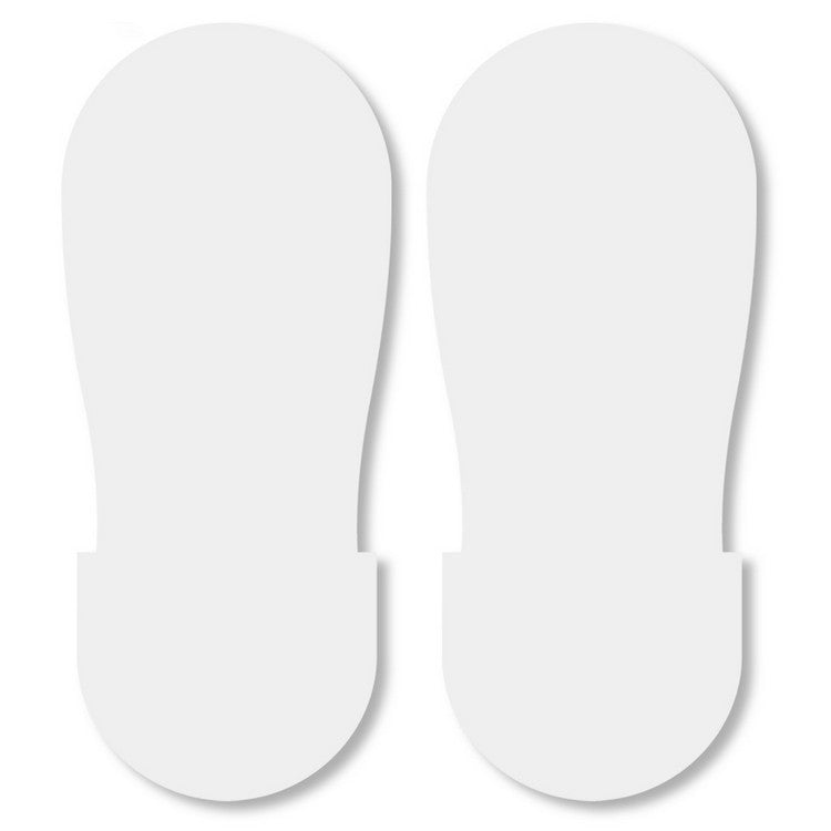 Mighty Line White BIG Footprint - Pack of 50