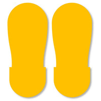 Thumbnail for Mighty Line Yellow BIG Footprint - Pack of 50