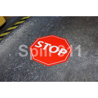Thumbnail for Stop sign Floor Marker- Model FM12