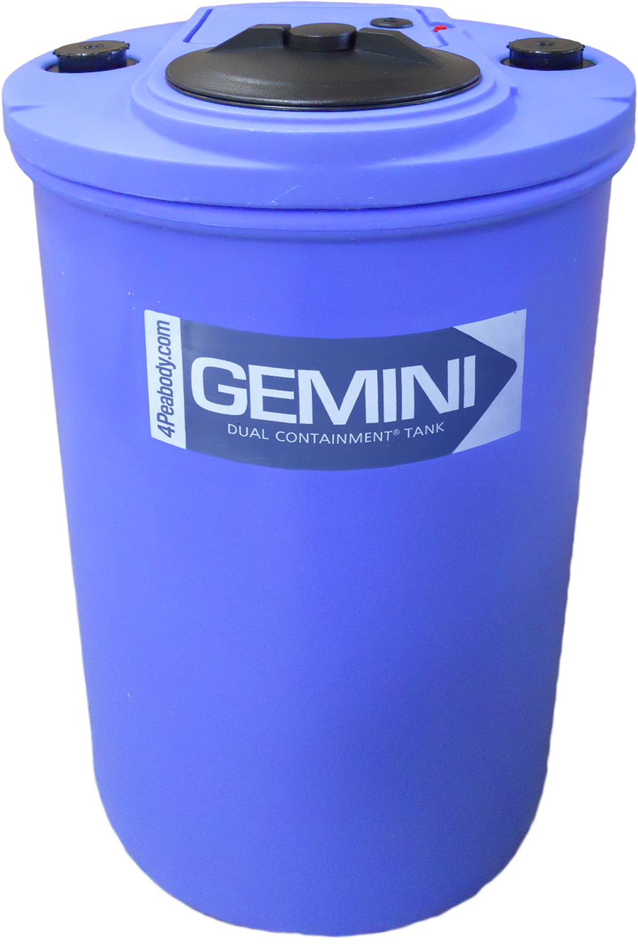 40 Gal Gemini Dual Containment® Tank - LPE SD 1.5 - Blue Flat