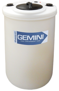 Thumbnail for 40 Gal Gemini Dual Containment® Tank - LPE SD 1.5 - Natural - Flat