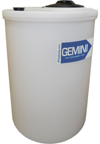 Thumbnail for 62 Gal Gemini Dual Containment® Tank - LPE SD 1.5 - Natural - Flat