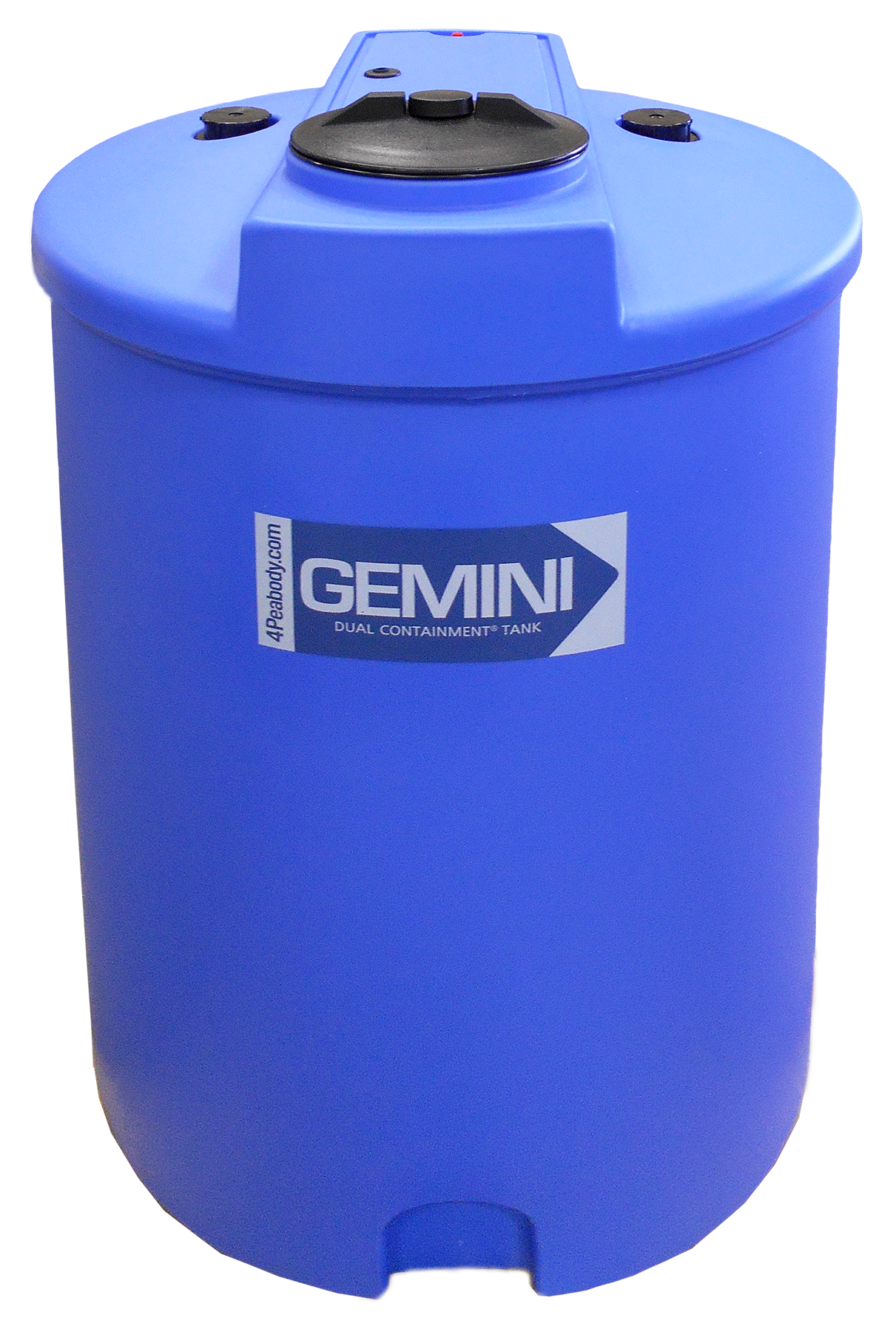 120 Gal Gemini Dual Containment® Tank - LPE SD 1.5 - Blue