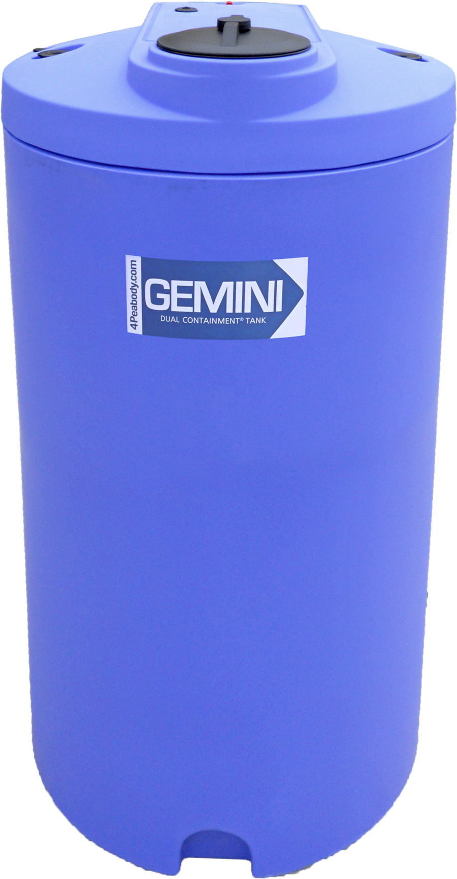 160 Gal Gemini Dual Containment® Tank - LPE SD 1.5 - Blue