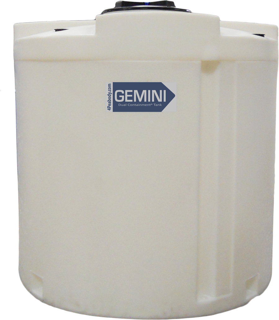 500 Gal Gemini Dual Containment® Tank - LPE SD 1.5 - Natural