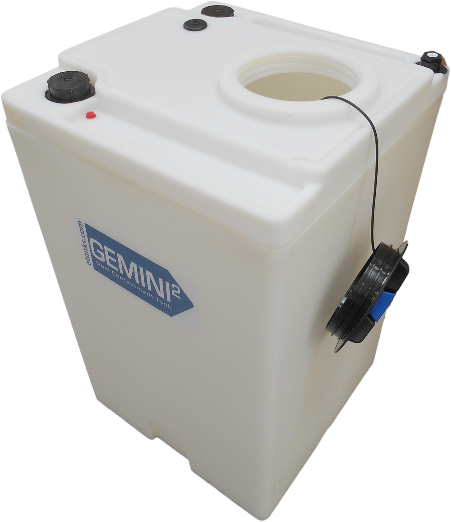 70 Gal Gemini² Dual Containment® Tank - LPE SD 1.5 - Natural