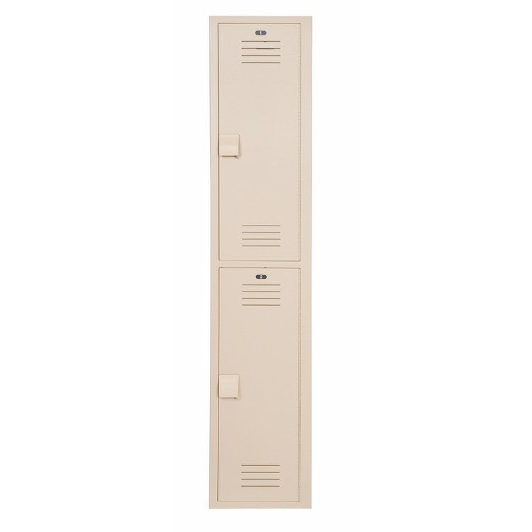 Locker 12in.W 18in.D 72in.H, 2-Tier - Model LK1218722HV-202