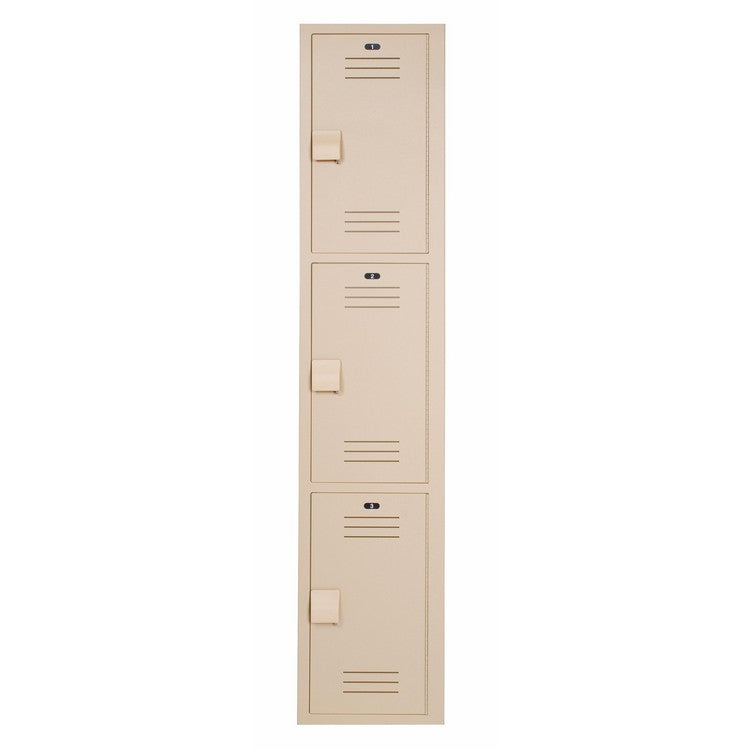 Locker 12in.W 18in.D 72in.H, 3-Tier - Model LK1218723HV-202