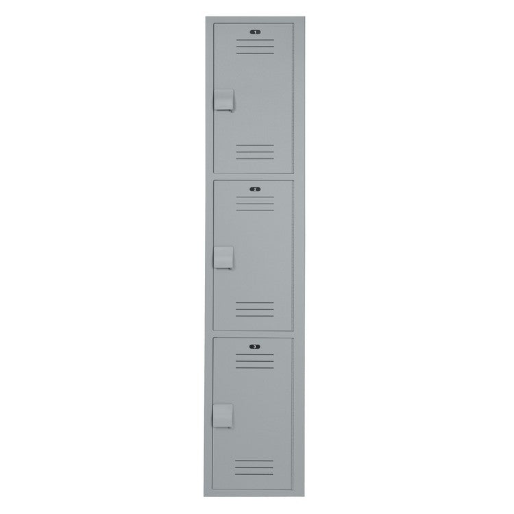 Locker 12in.W 12in.D 60in.H, 3-Tier - Model LK1212603HV-200