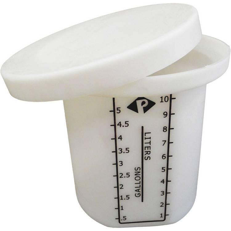 5 Gal Open Top Tank - 1.5 HDLPE Natural - Model 01-28958