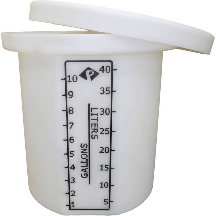 10 Gal Open Top Tank - 1.5 HDLPE Natural - Model 01-28960