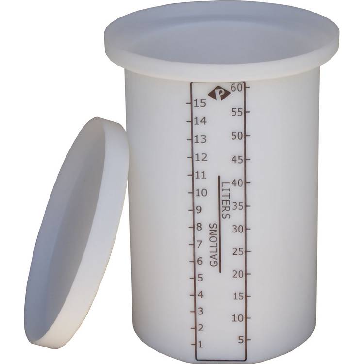 15 Gal Open Top Tank - 1.5 HDLPE Natural - Model 01-28961