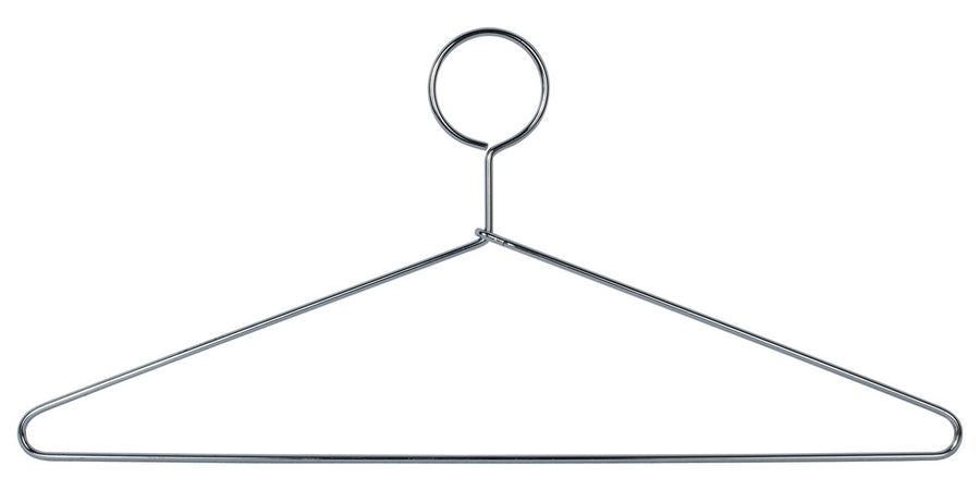 Heavy Duty Closed Loop Hangers - Chrome Plated