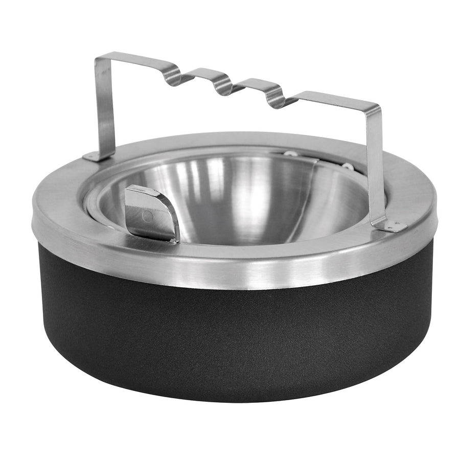 Tabletop Ashtray - Black Texture