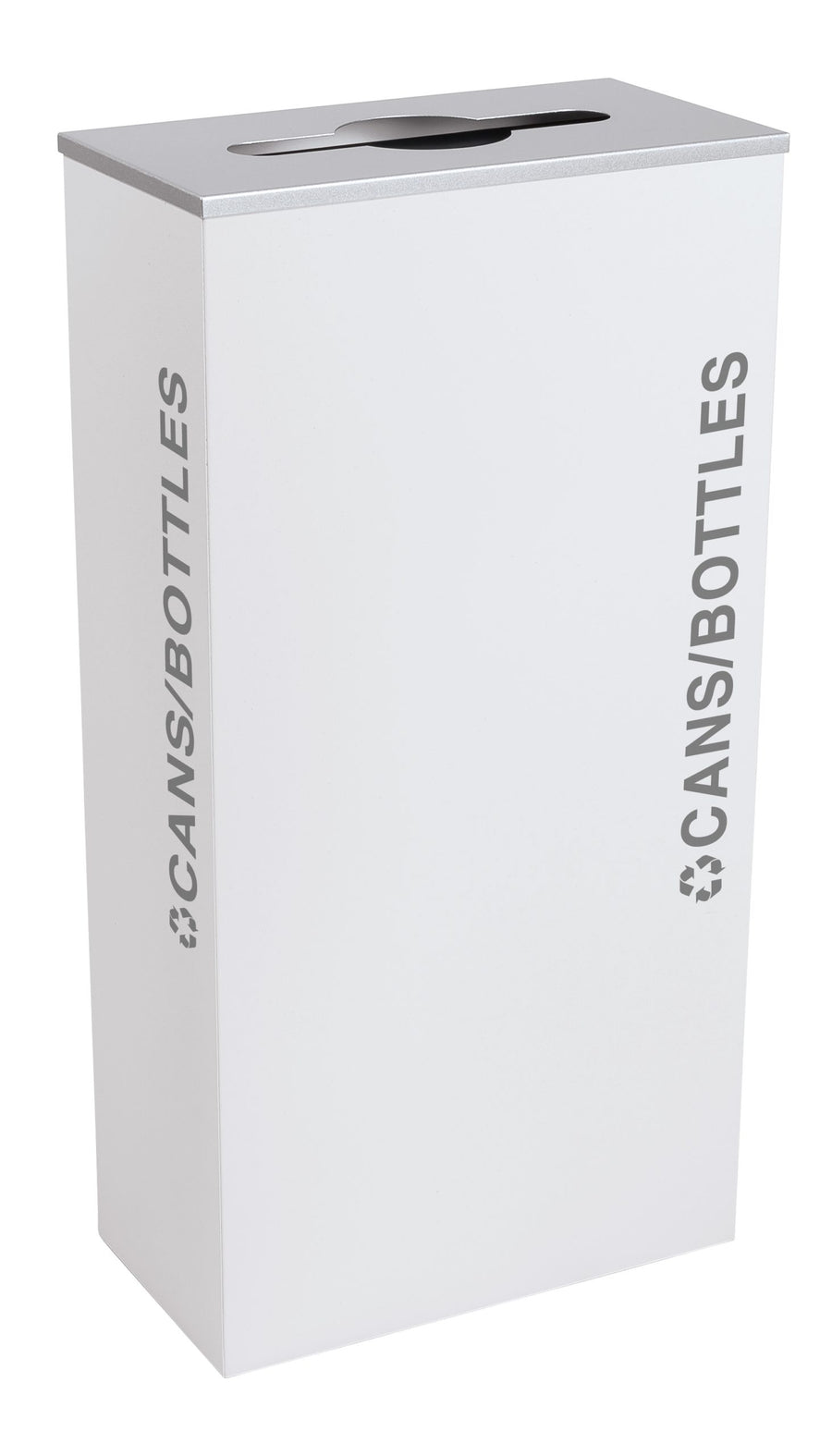 Rectangular Plastic - Hammered Grey Pebble