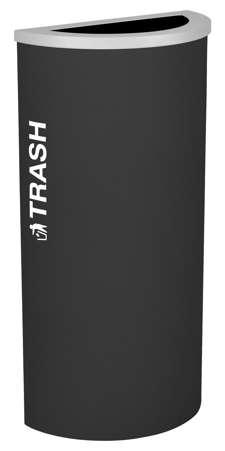 Half Round Compost - Emerald Texture