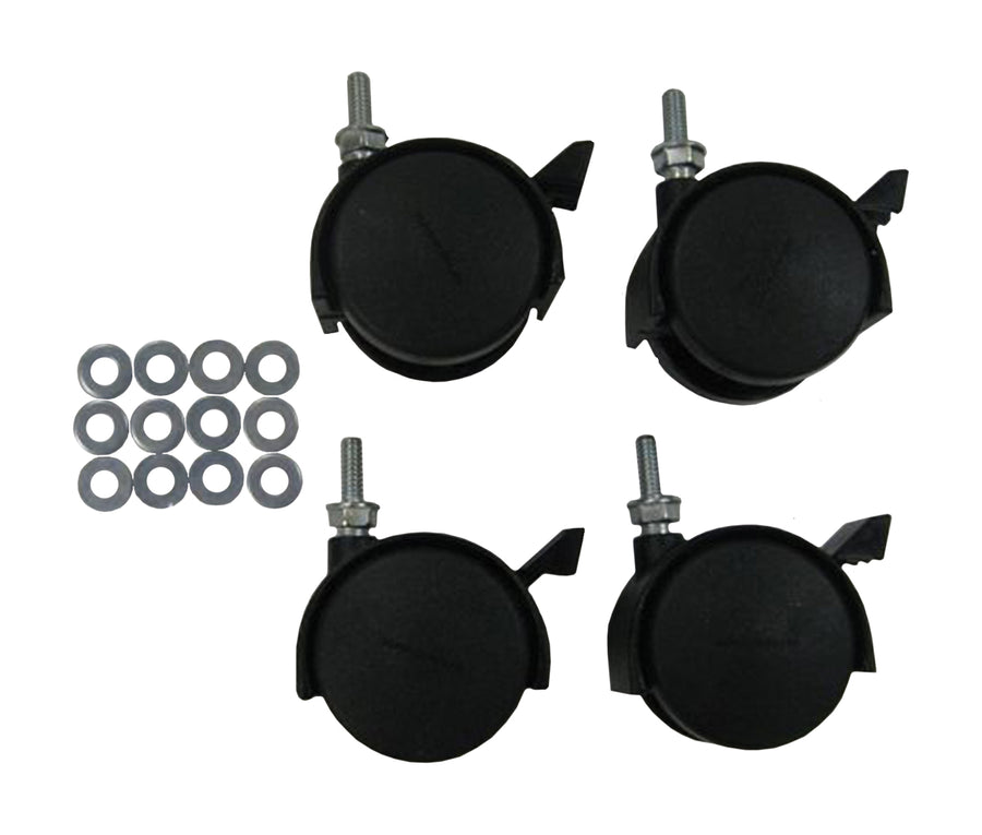 Casters 4 Set - Black