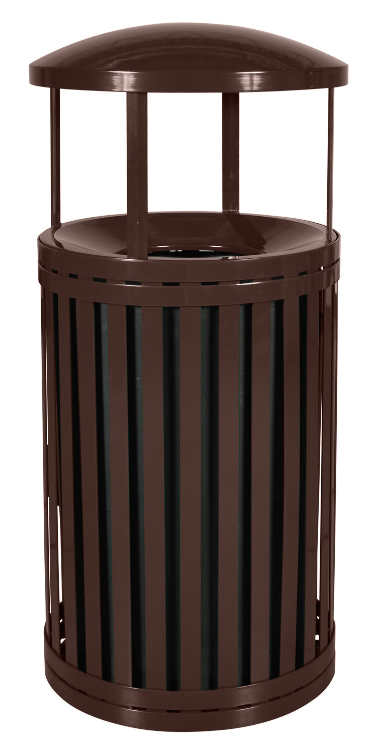 Recp. W/ Door & Canopy - Coffee Gloss