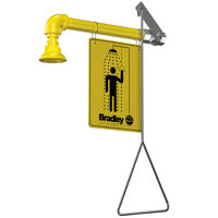 Bradley Stainless Steel Horizontal Drench Shower