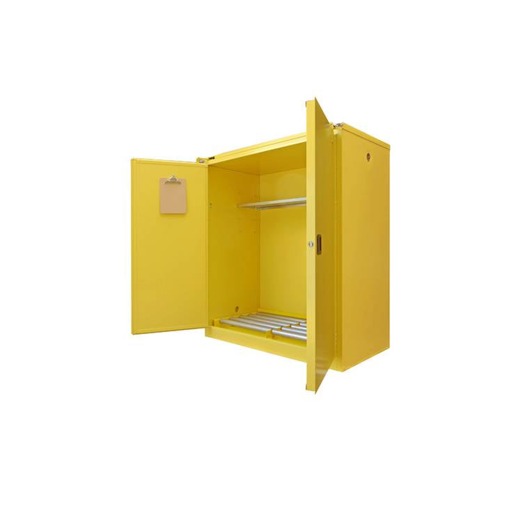120 Gal. Self-Close, Self-Latch Safe-T-Door, 2/55 Gal. Drum & 2/5 Gal. Cans - Model W3080