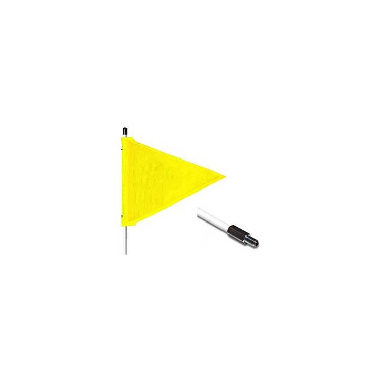 Flag Yellow Triangular 9" X 12" - Model FST9024-Y